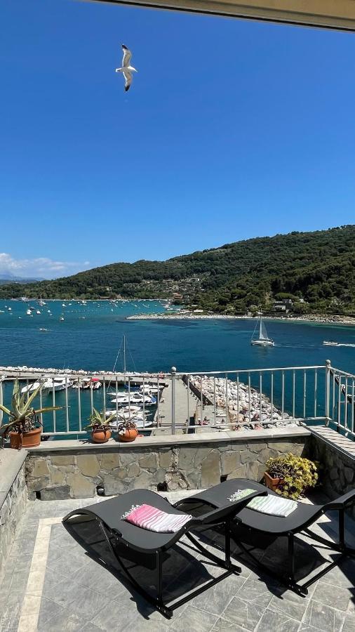 Seafront Rooftop Flat W/ Terrace Porto Venere Ngoại thất bức ảnh